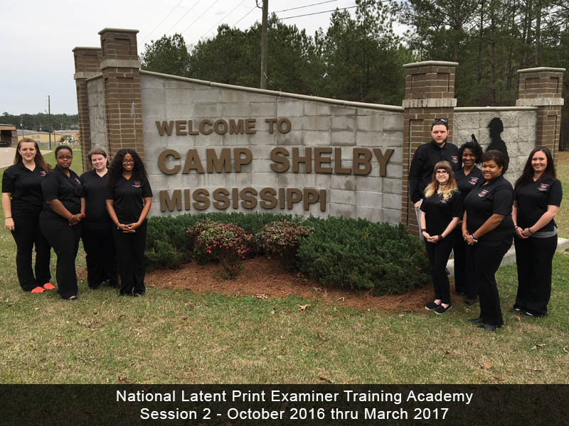National Latent Print Examiner Training Academy - Session 2 group photo